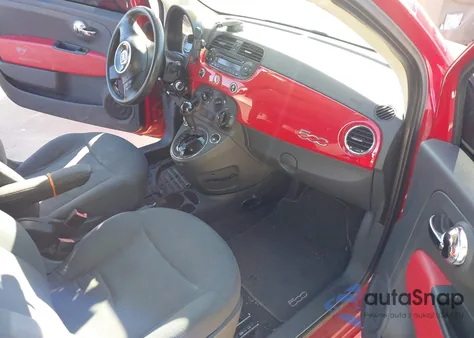 2012 Fiat 500 Pop из США, поврежденный, VIN 3C3CFFAR7CT125388